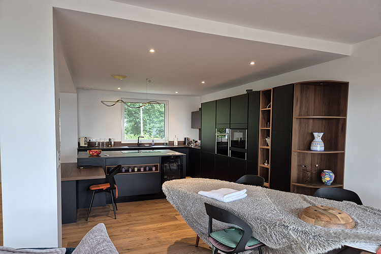 Rénovation façade bardage bois La Baule