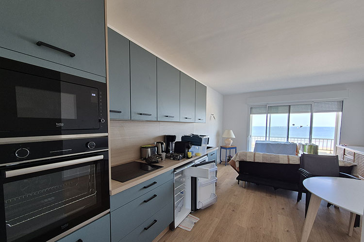 Cuisine bois massif chêne — Saint-Nazaire